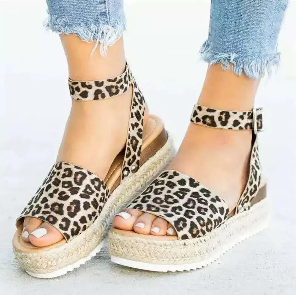 Open Toe Platform Sandals