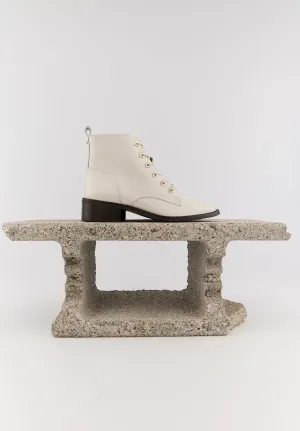 Paulette-Cuir Brillant Beige