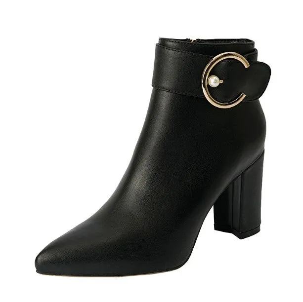 Petite Size Ankle Boots For Women DS70