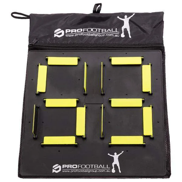 PFG Player Substitution Board (with Carry Bag)