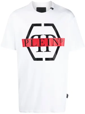 Philipp Plein Hexagon-print T-shirt