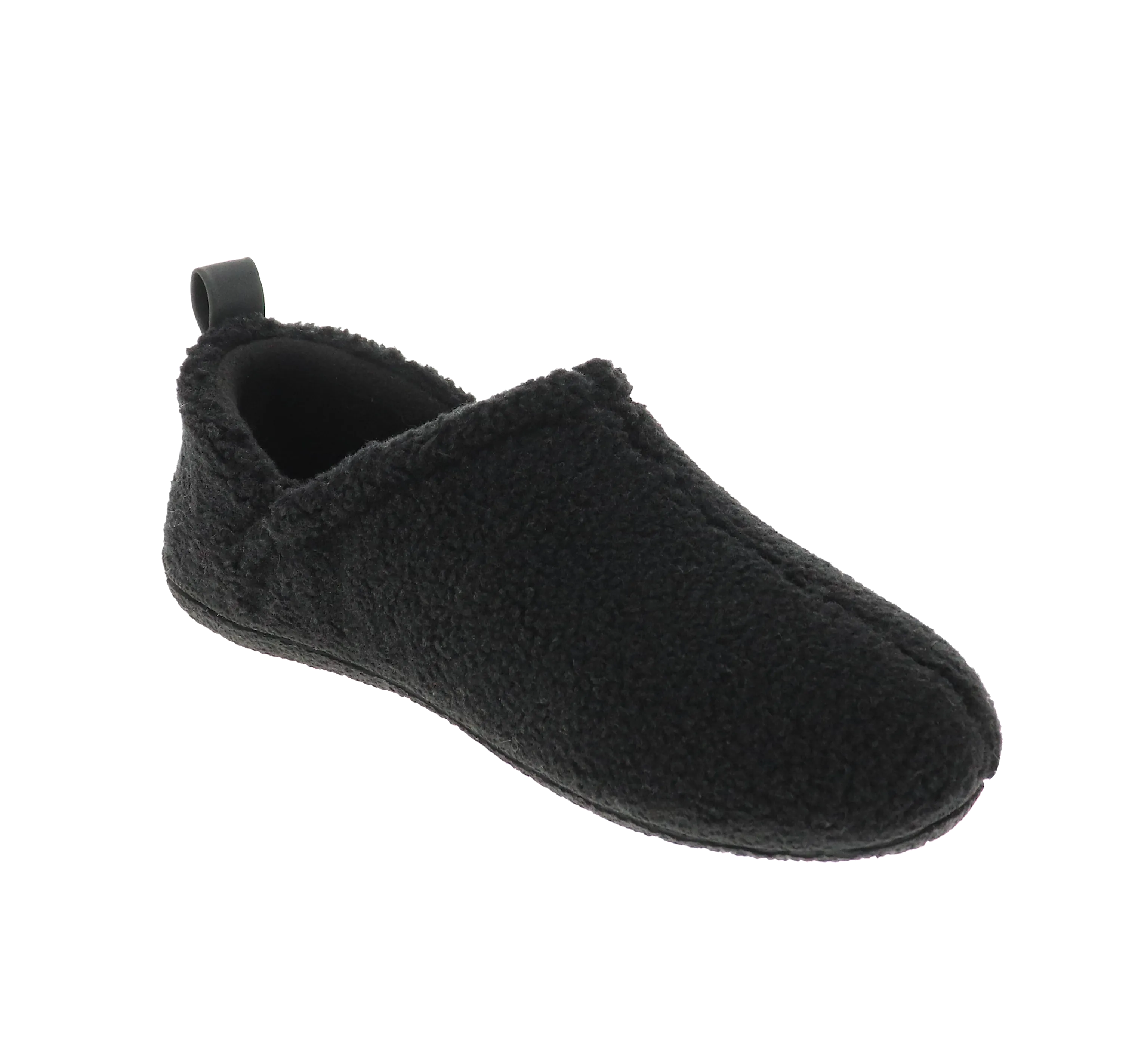 Plush Black Women's Slipper