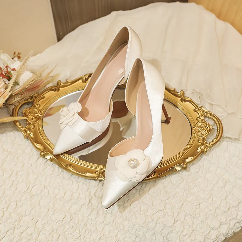 Point Toe Stiletto Pumps