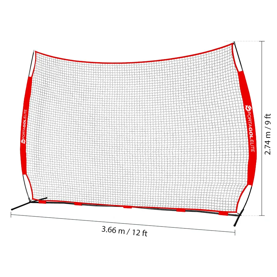 PortaGol Elite Backstop Barrier Net - Medium (3.6m)