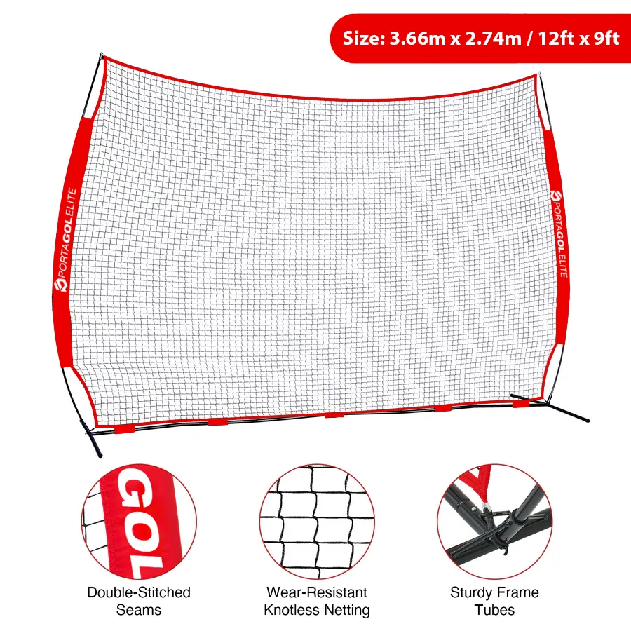 PortaGol Elite Backstop Barrier Net - Medium (3.6m)