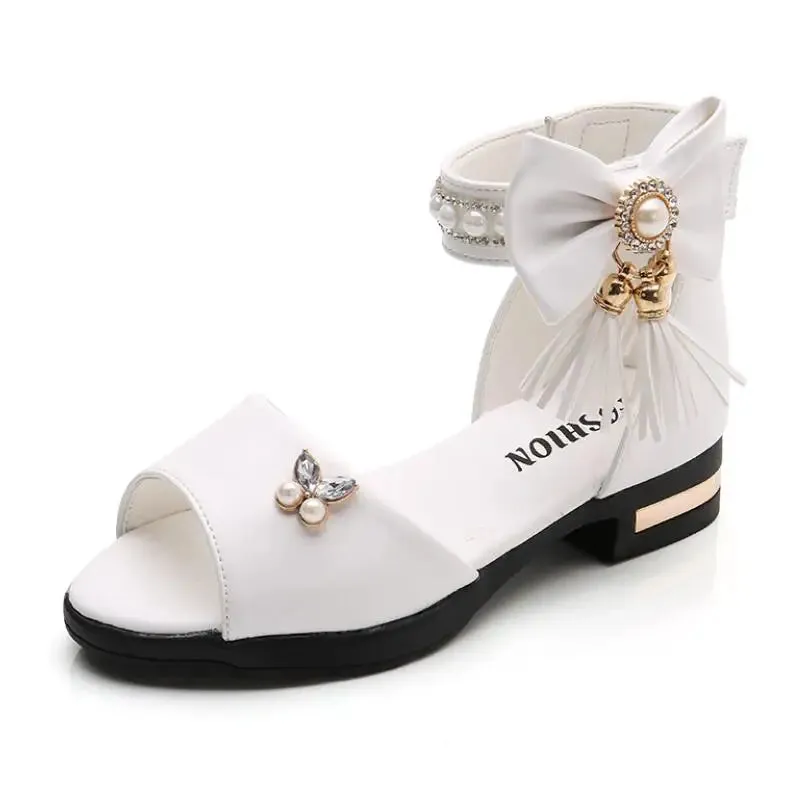 Princess Fashion Bow Sandals for Girls