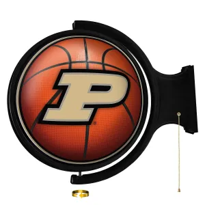 Purdue Boilermakers: Basketball - Original Round Rotating Lighted Wall Sign