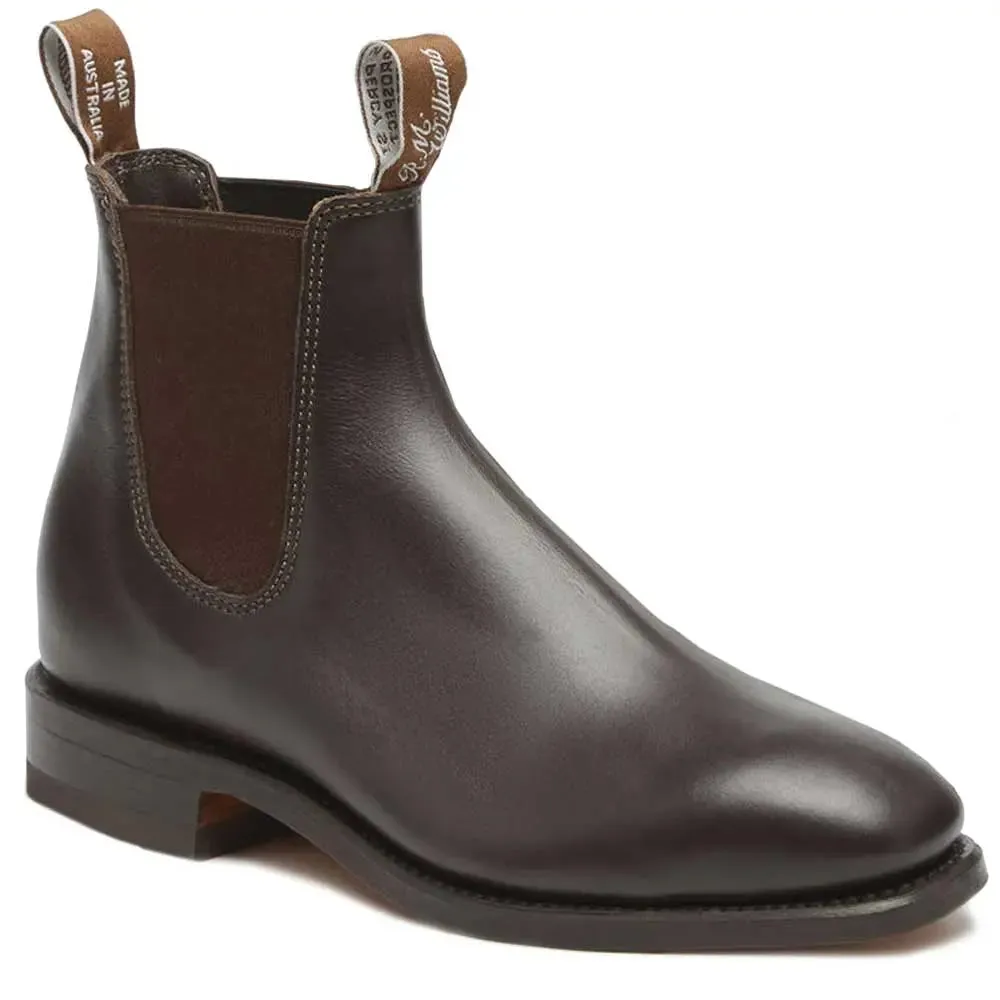 RM WILLIAMS Dynamic Flex Comfort Craftsman Boots - Men's - Chestnut