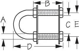 Seadog Bow Eye Tie Down Point