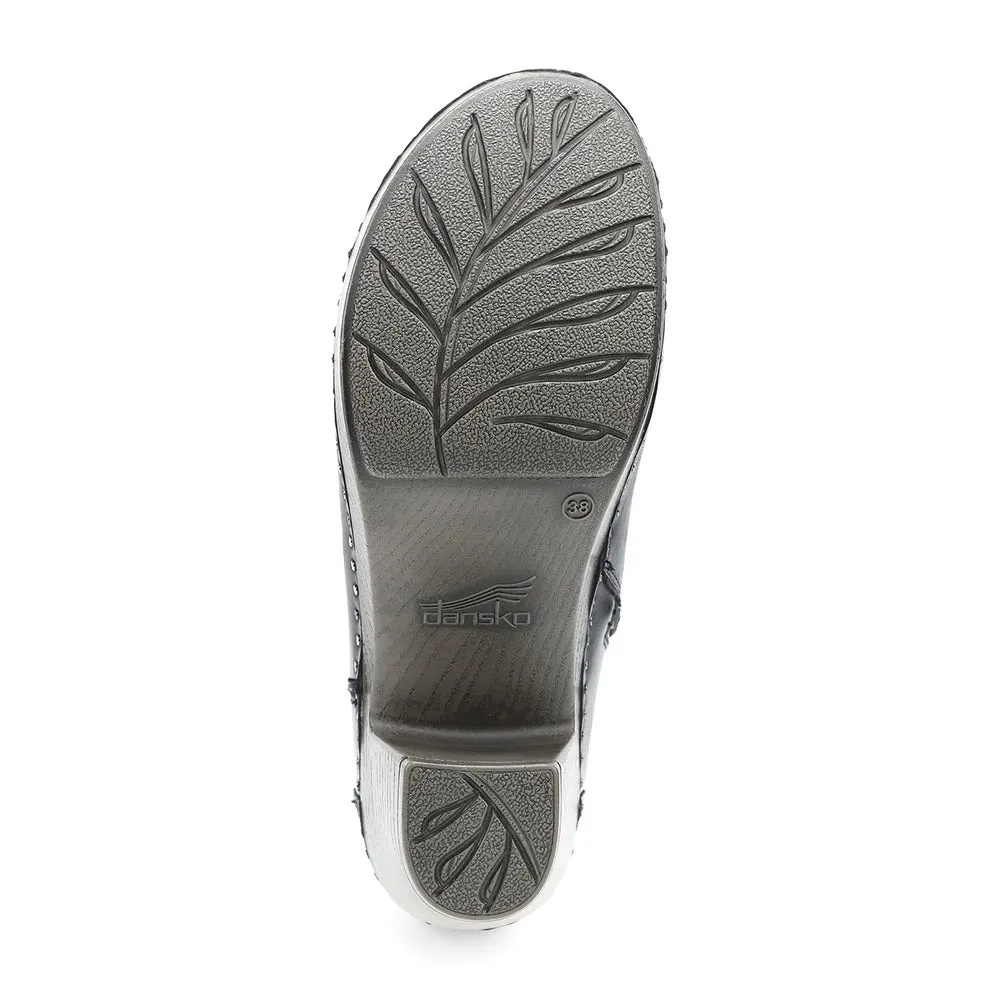 Shayna (Black Burnished Calf)