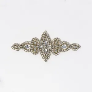 Silver Rhinestone Applique | Anastasia