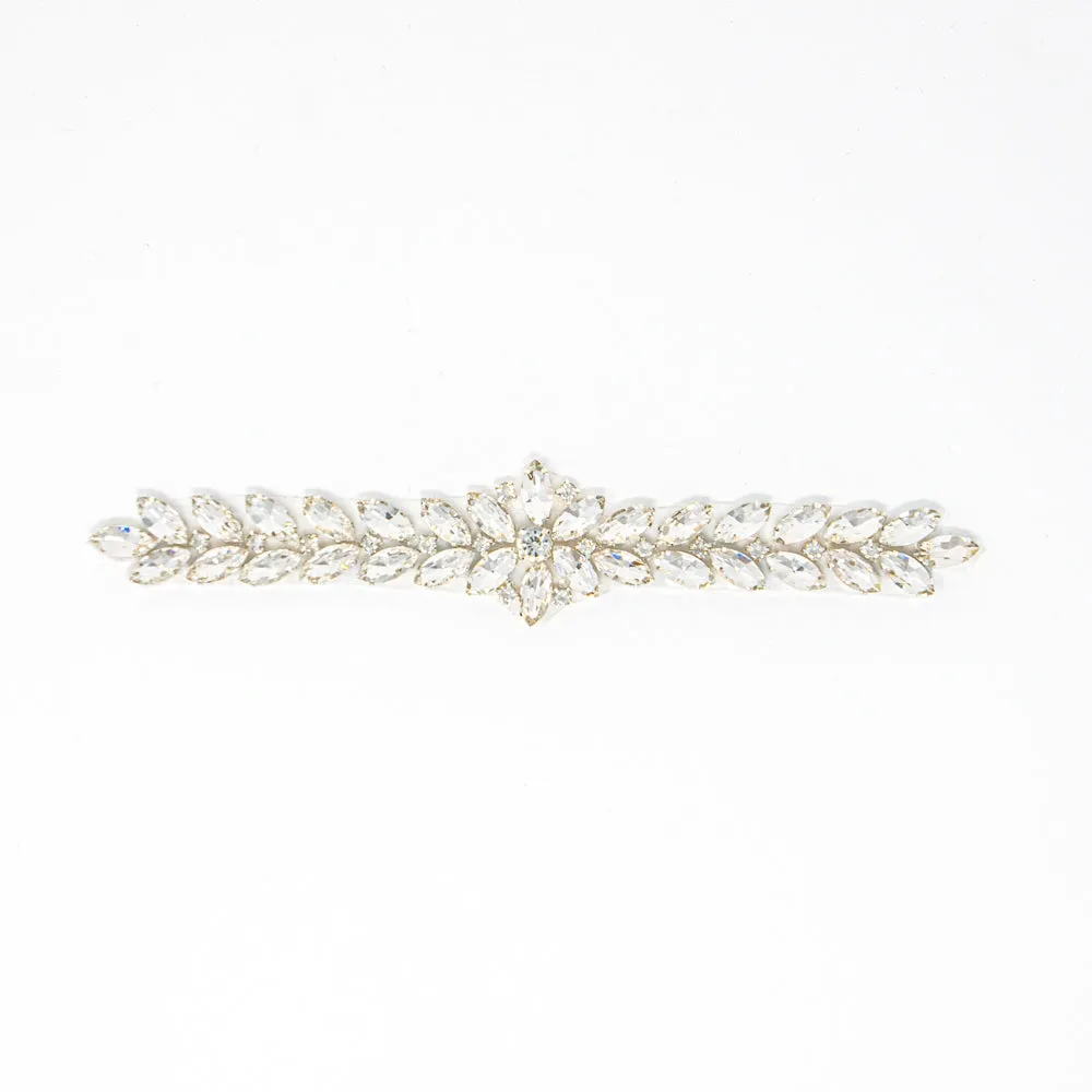 Silver Rhinestone Applique | Vivienne