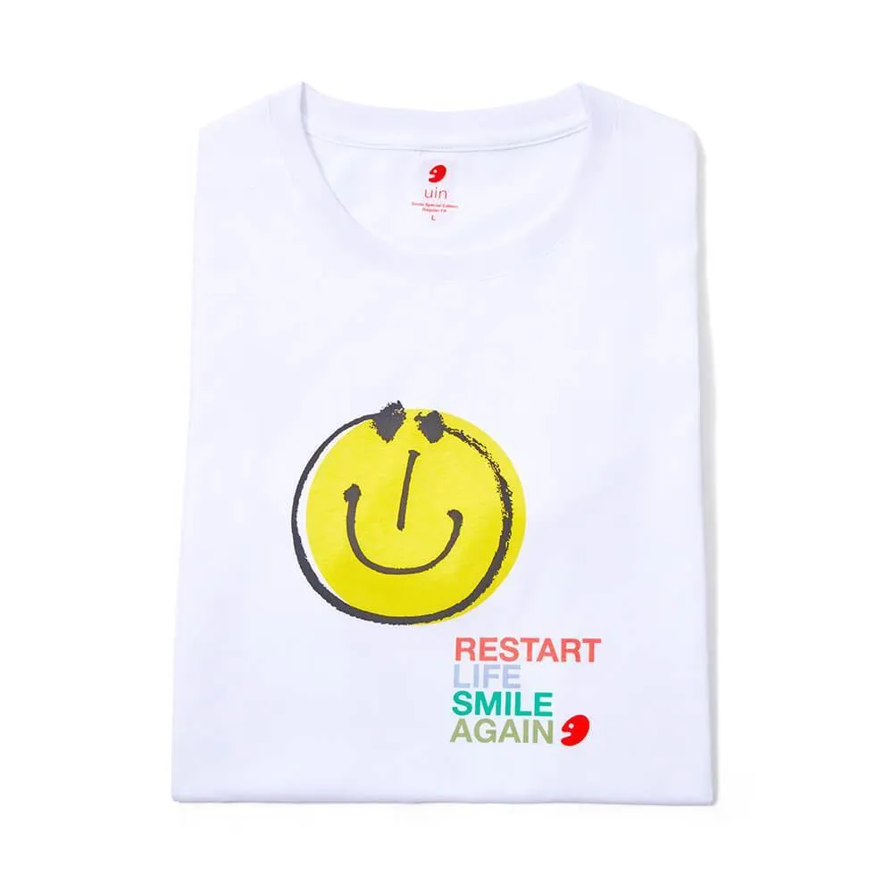 Smiley T-shirt  (buy smiley shoes with t-shirt together, t-shirt will be free.)