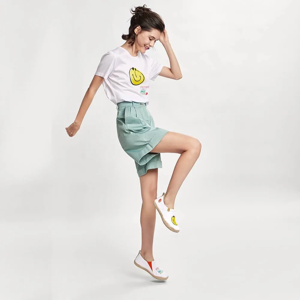 Smiley T-shirt  (buy smiley shoes with t-shirt together, t-shirt will be free.)