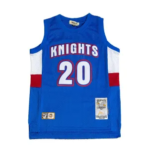 STEPHEN CURRY KNIGHTS AUTHENTIC HIGH SCHOOL YOUTH BASKETBALL JERSEY (BLUE)