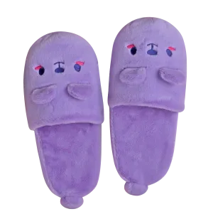 Taro-kuma plush slippers •ᴥ• ふわふわクマ ✦RARE✦