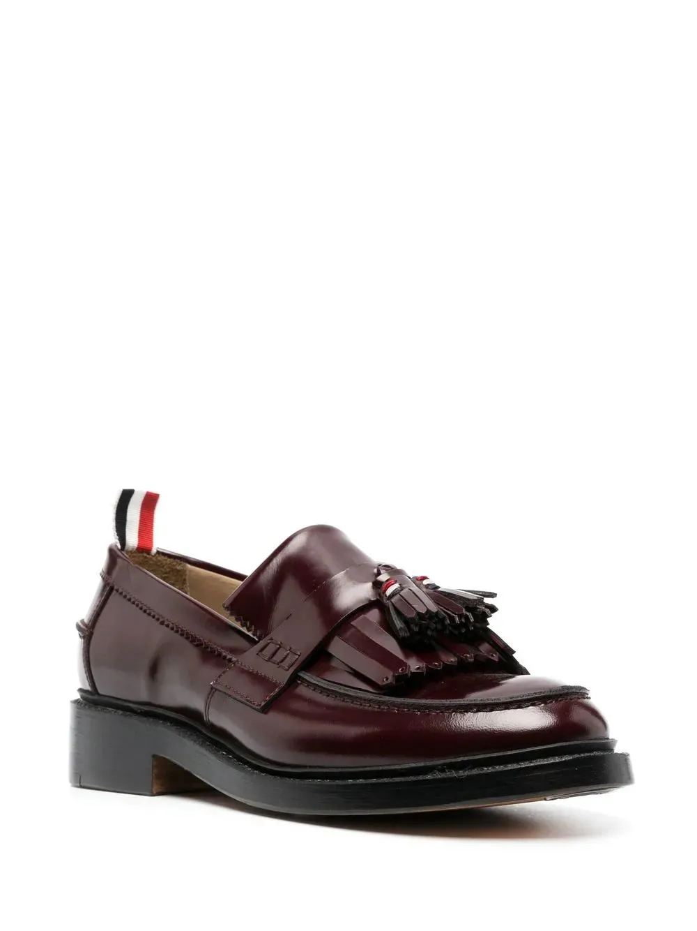Thom Browne tassel-trim patent loafers
