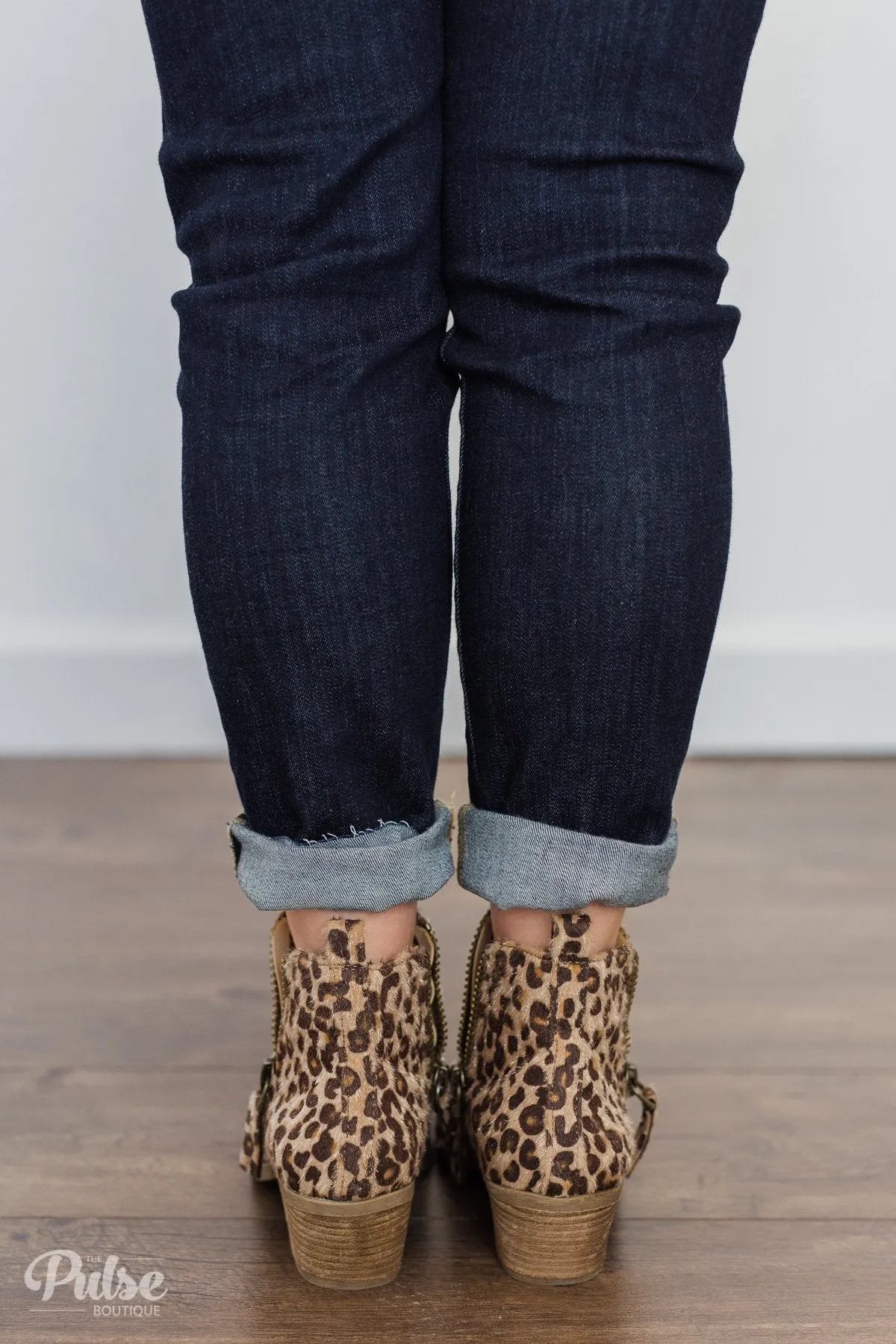 Very G Twinkle Booties- Leopard