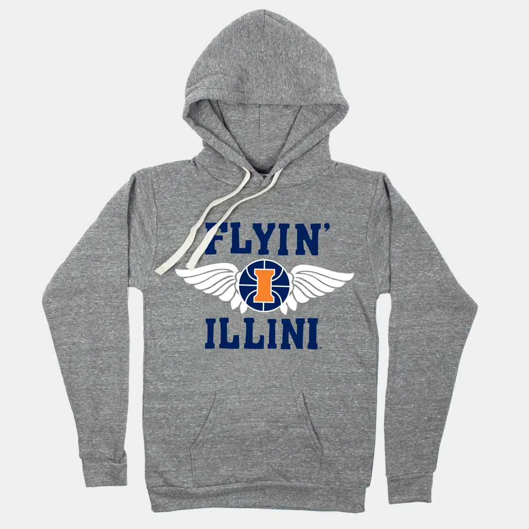 Vintage 1989 Flyin’ Illini Hoodie