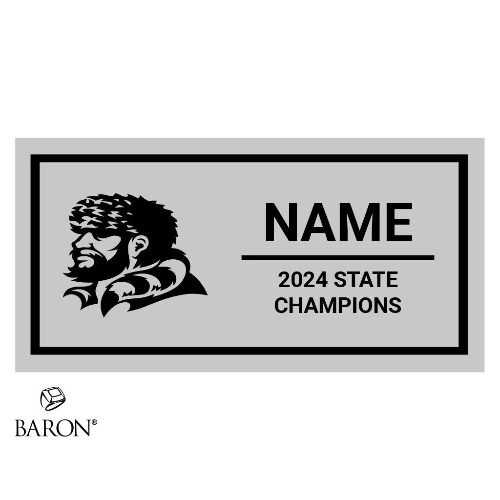 Western Christian High School Girls Basketball 2024 Championship Display Case