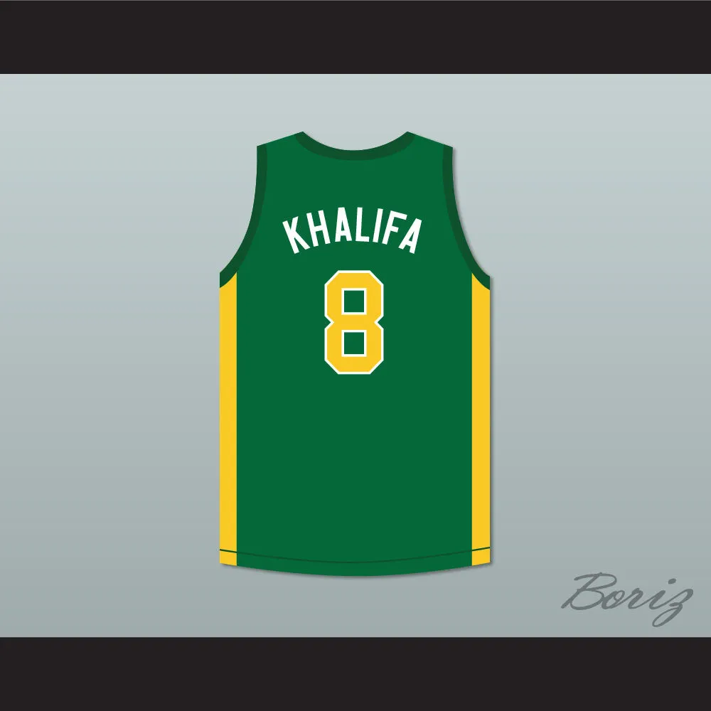 Wiz Khalifa 8 N. Hale High School Basketball Jersey Young, Wild and Free
