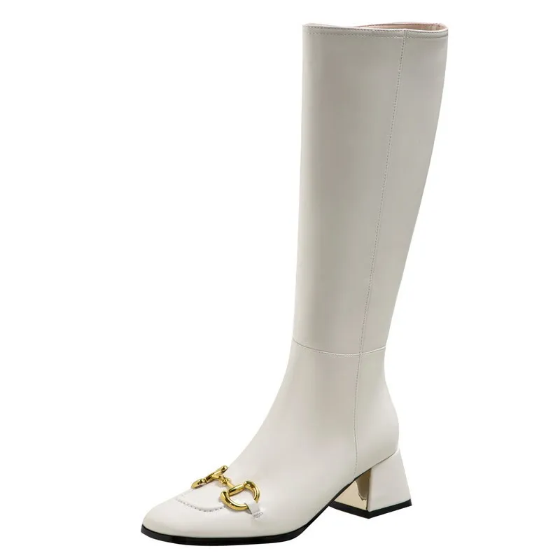 Women Ankle Boots Genuine Leather