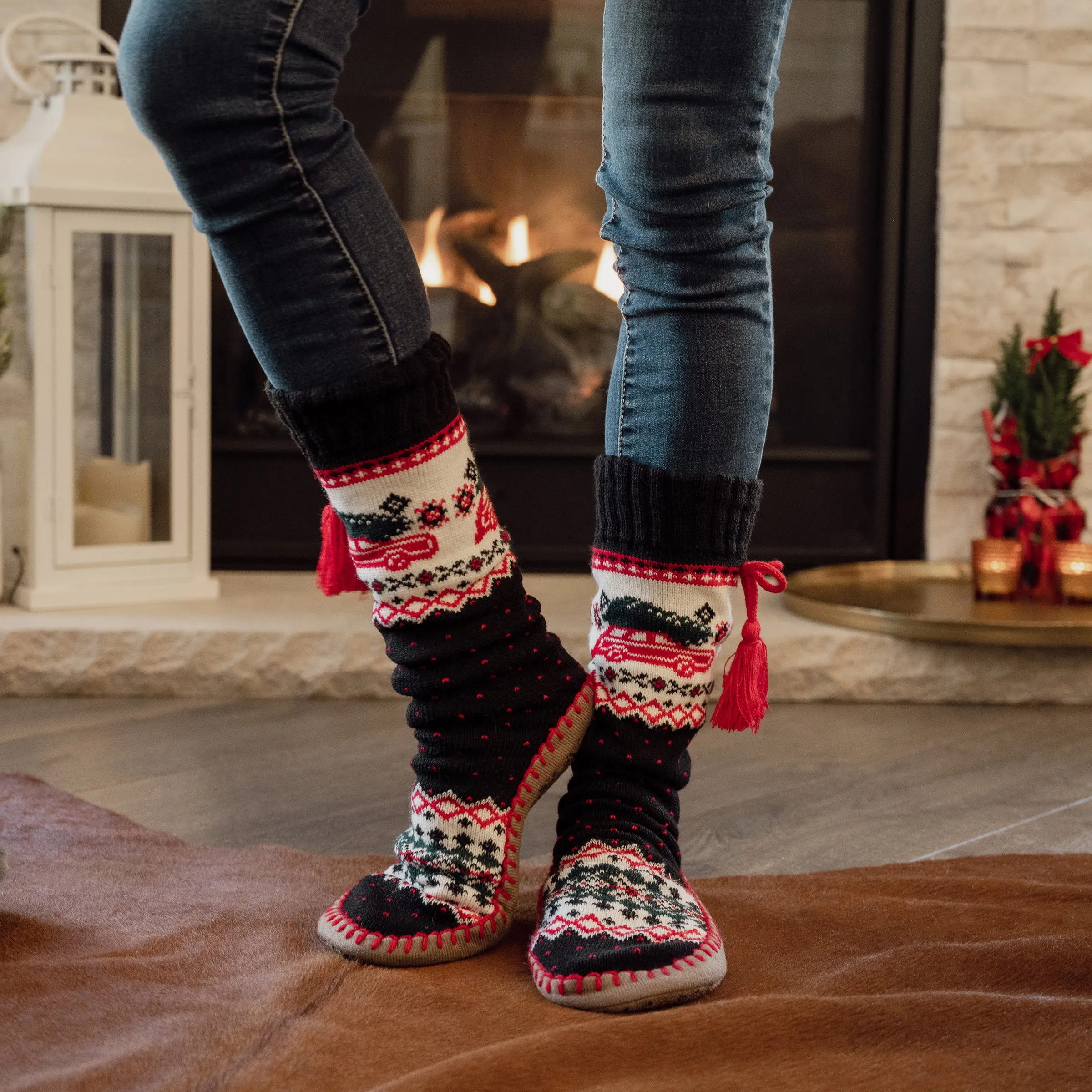Women's Acrylic Slipper Sock