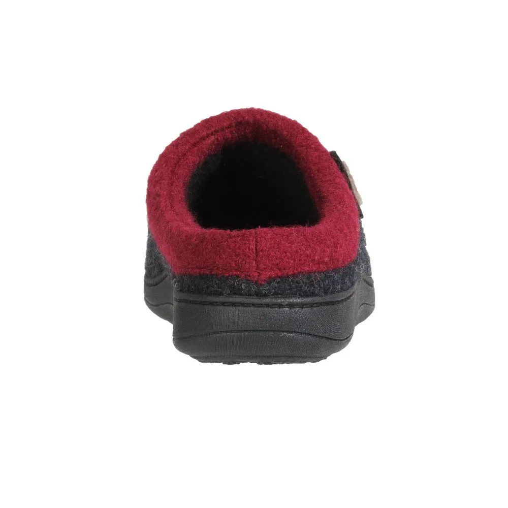 WOMEN'S DARA CLOG SLIPPERS WITH CLOUD CONTOUR CUSHION - A10151CLB