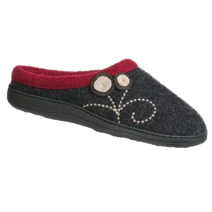 WOMEN'S DARA CLOG SLIPPERS WITH CLOUD CONTOUR CUSHION - A10151CLB